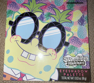 Nickelodeon Sponge Bob Squarepants Eyeshadow Palette-NEW